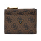 Portafoglio Con Portacarte Uomo Guess Bifold Top Zip Milano SMMALOLEA03