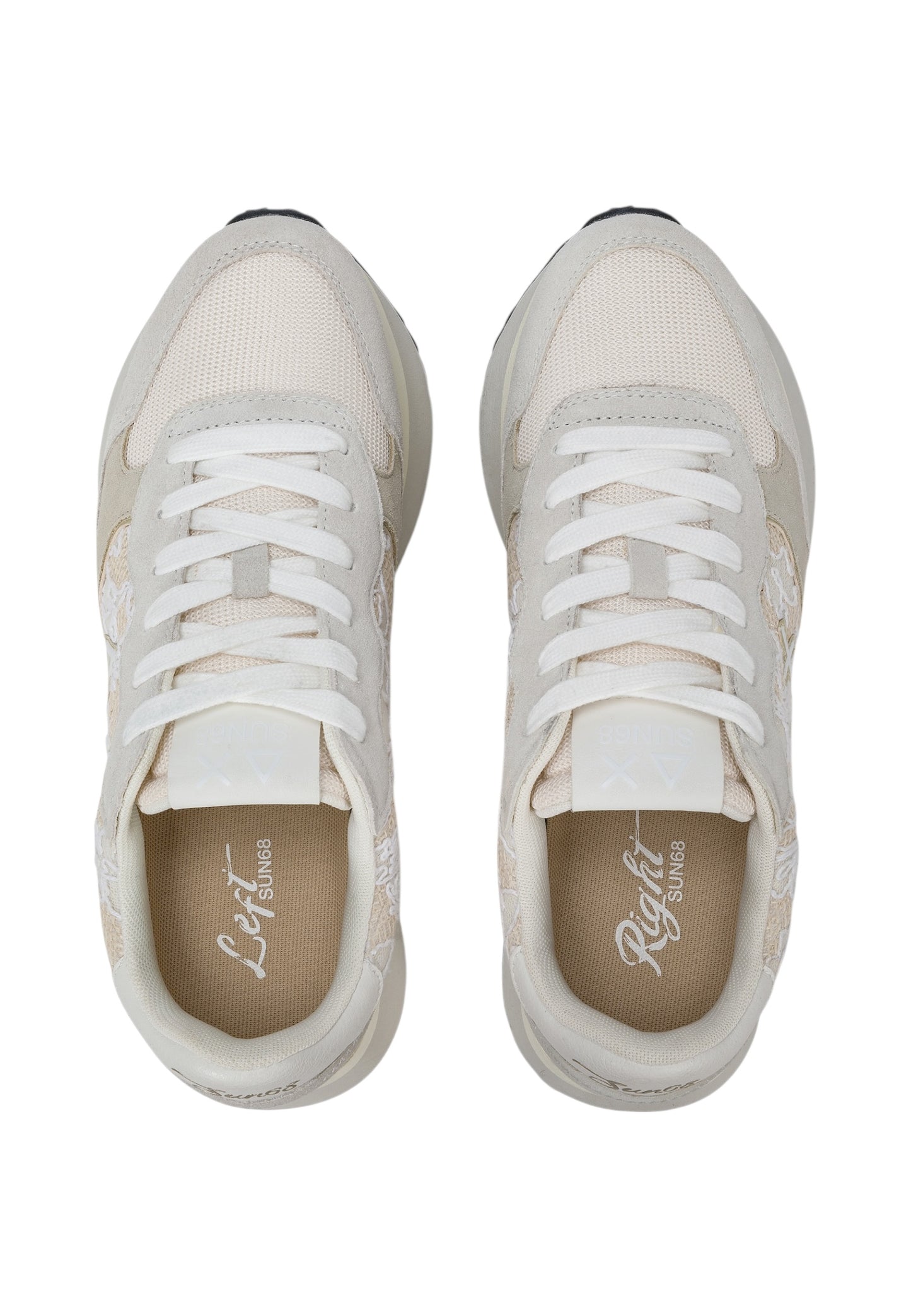 Sneakers Basse Donna Sun68  Big Ally Flower Mesh Z36211