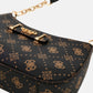 Borsa A Spalla Donna Guess Logo Top Zip Shoulder Bag Carrie Logo HWGP9898180