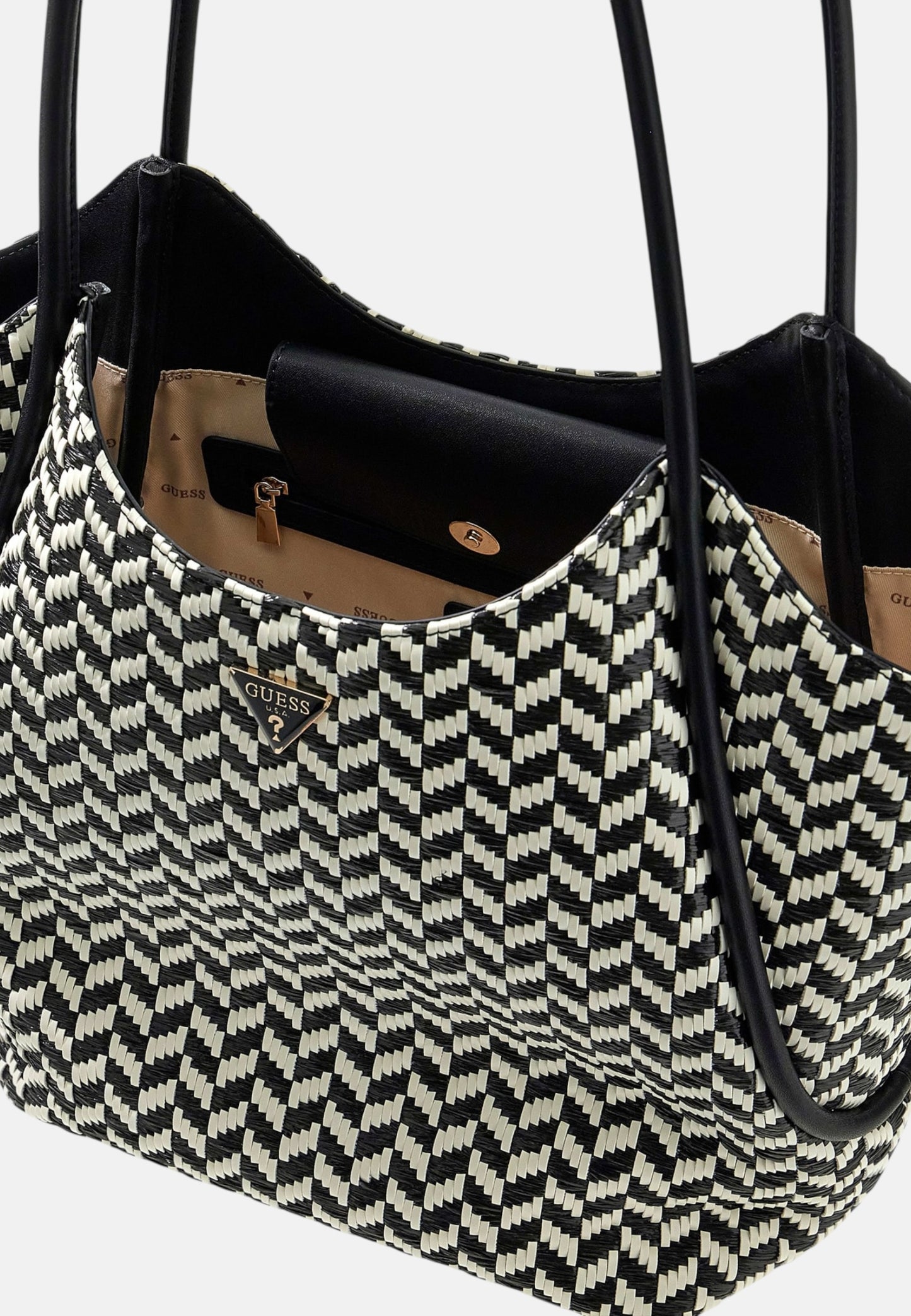 Borsa A Spalla Donna Guess 2 In 1 Tote Tessi HWWG7691230