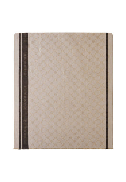 Stola  Donna Borbonese Jacquard 80X180  6DA089TI3