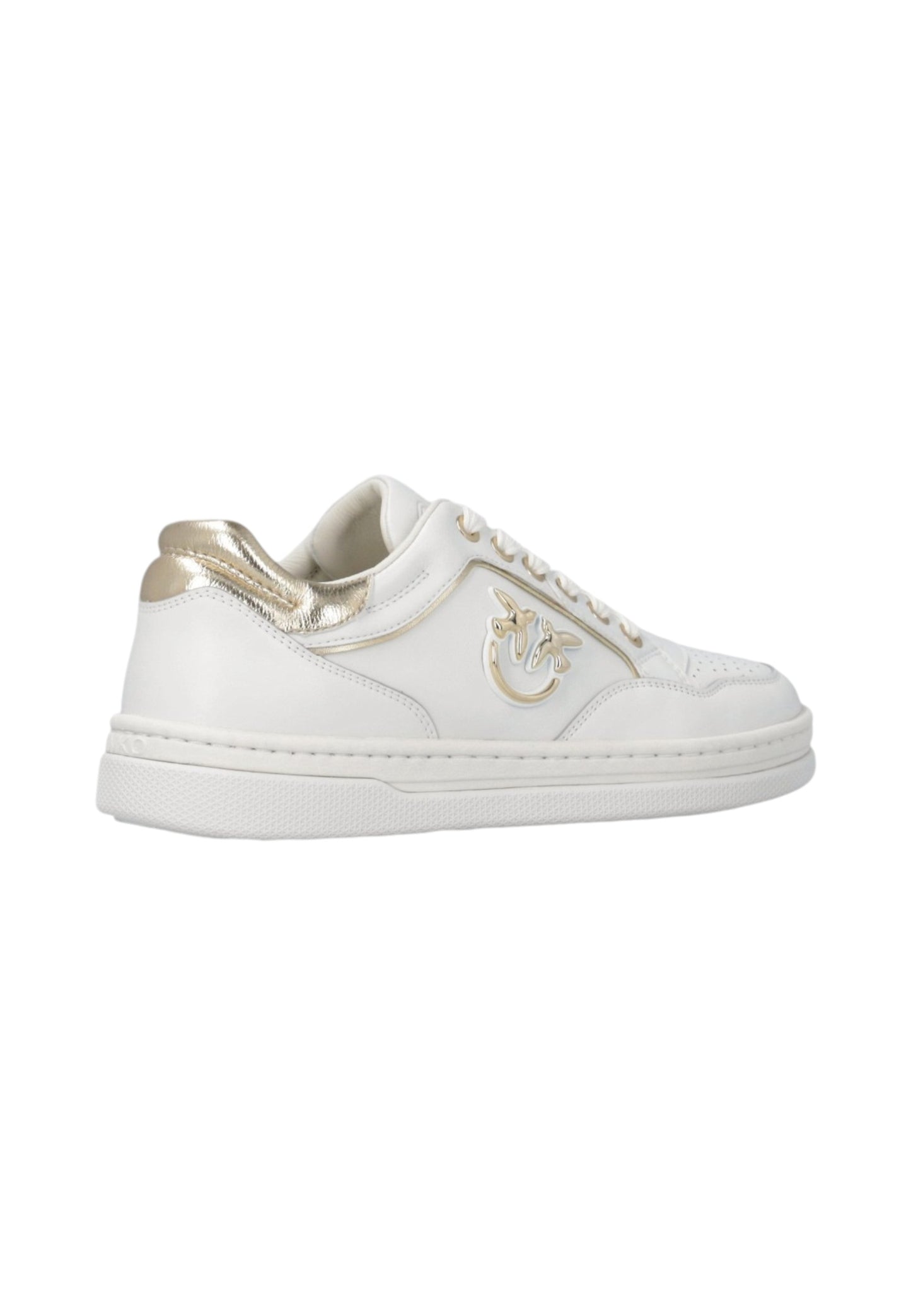 Sneakers Basse Donna Pinko In Pelle Di Vitello Con Logo Love Birds Mandy 21 SS0159P001