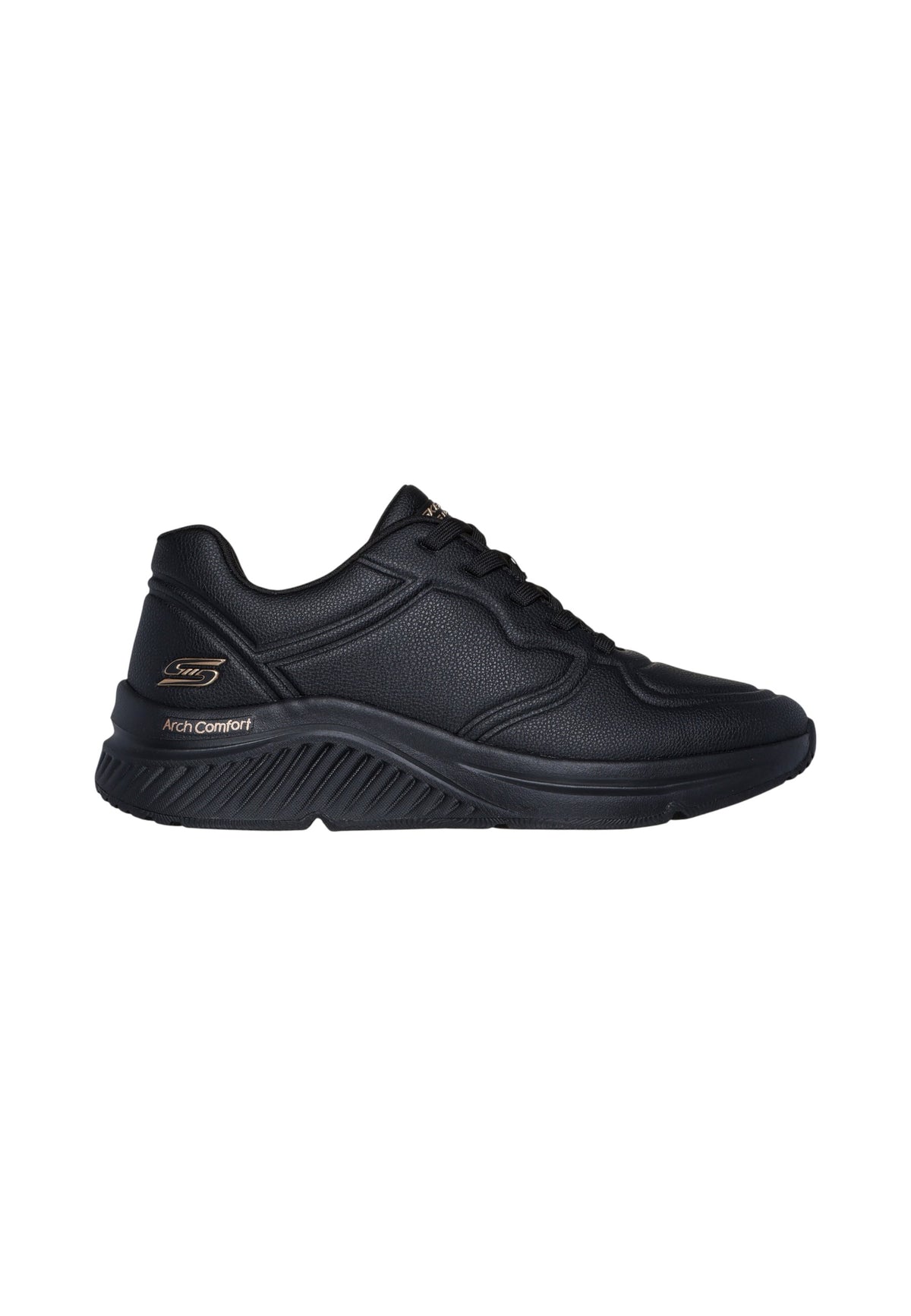 Sneakers Basse Donna Skechers Memory Foam, Arch Comfort, Lacci Elasticizzati Bobs Arch Comfort B Sweet - A Bind 117560
