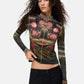 T-Shirt Manica Corta Donna Desigual  Ts Life Is Cool 26WWTK32