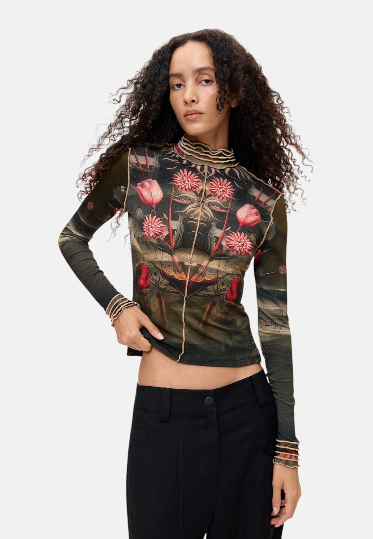 T-Shirt Manica Corta Donna Desigual  Ts Life Is Cool 26WWTK32