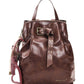 Zaino  Donna Desigual Piccolo, Effetto pelle, Con fibbia Galaxy Luena Mini Nf Choco 26WAKP12