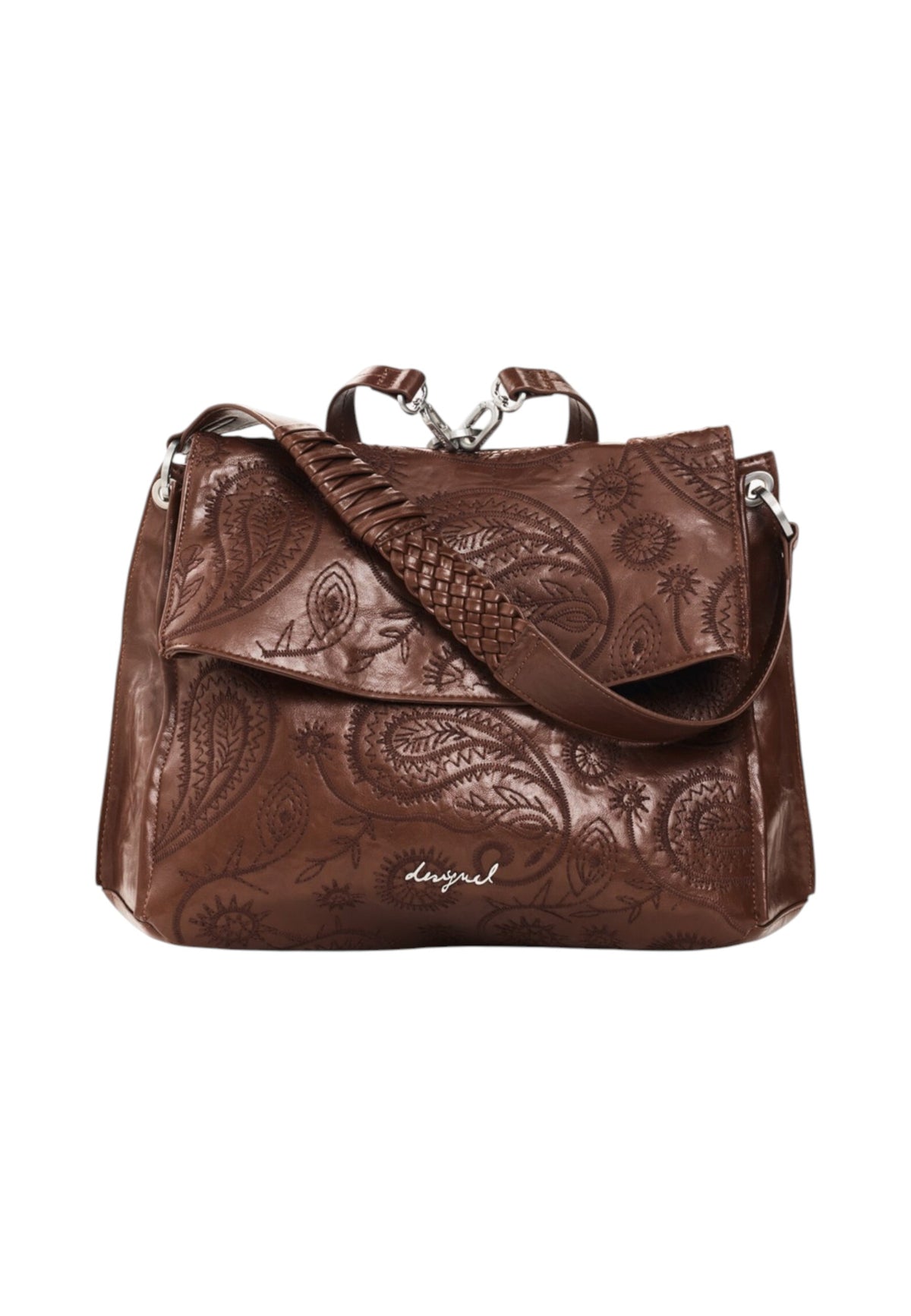Borsa A Spalla Donna Desigual  Bag Siroco Posadas Camel 26WAKP29