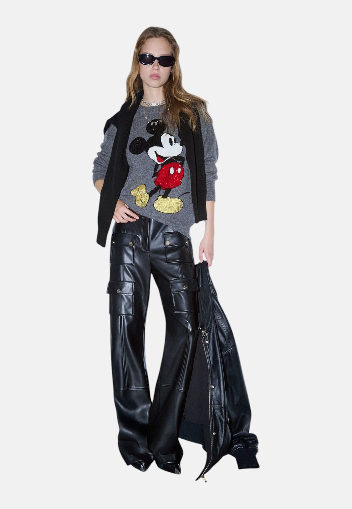 Maglia A Girocollo Donna Liu Jo Mister Mouse  WF6455MS009