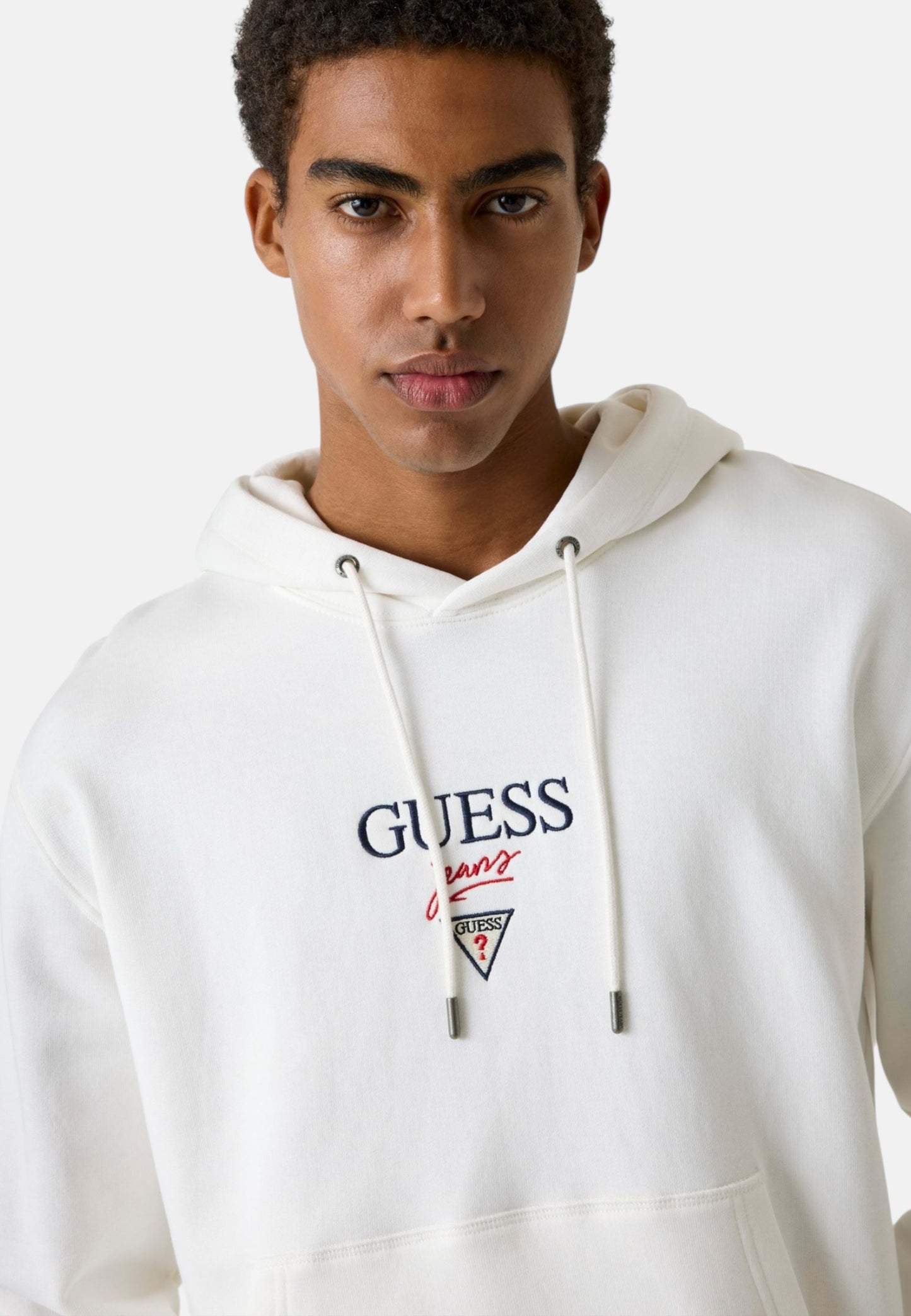 Felpa Con Cappuccio Uomo Guess  Gj Baker Logo M6RQ26KCPR1