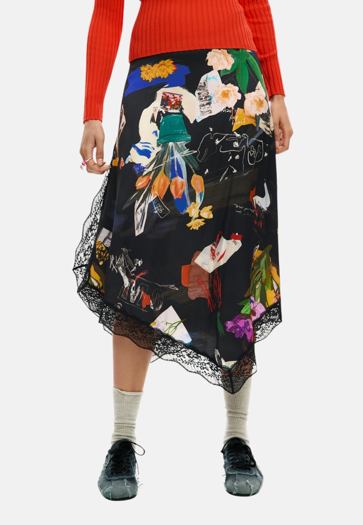 Gonne  Donna Desigual  Fal Vent Arty 26SWFW03