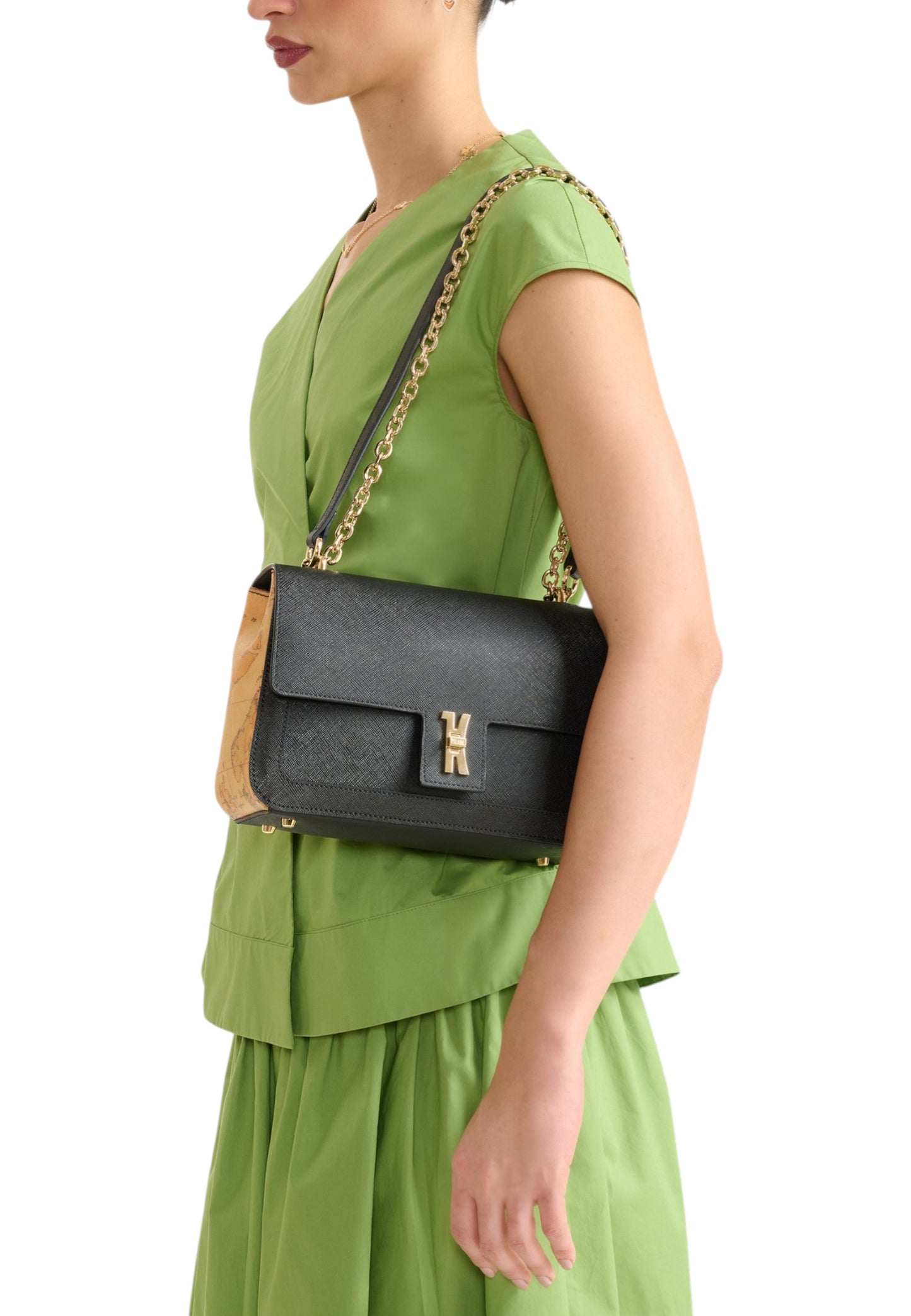 Borsa A Tracolla Donna Alviero Martini Shoulder Bag Bay Lock Bag 26EL4LF02T407