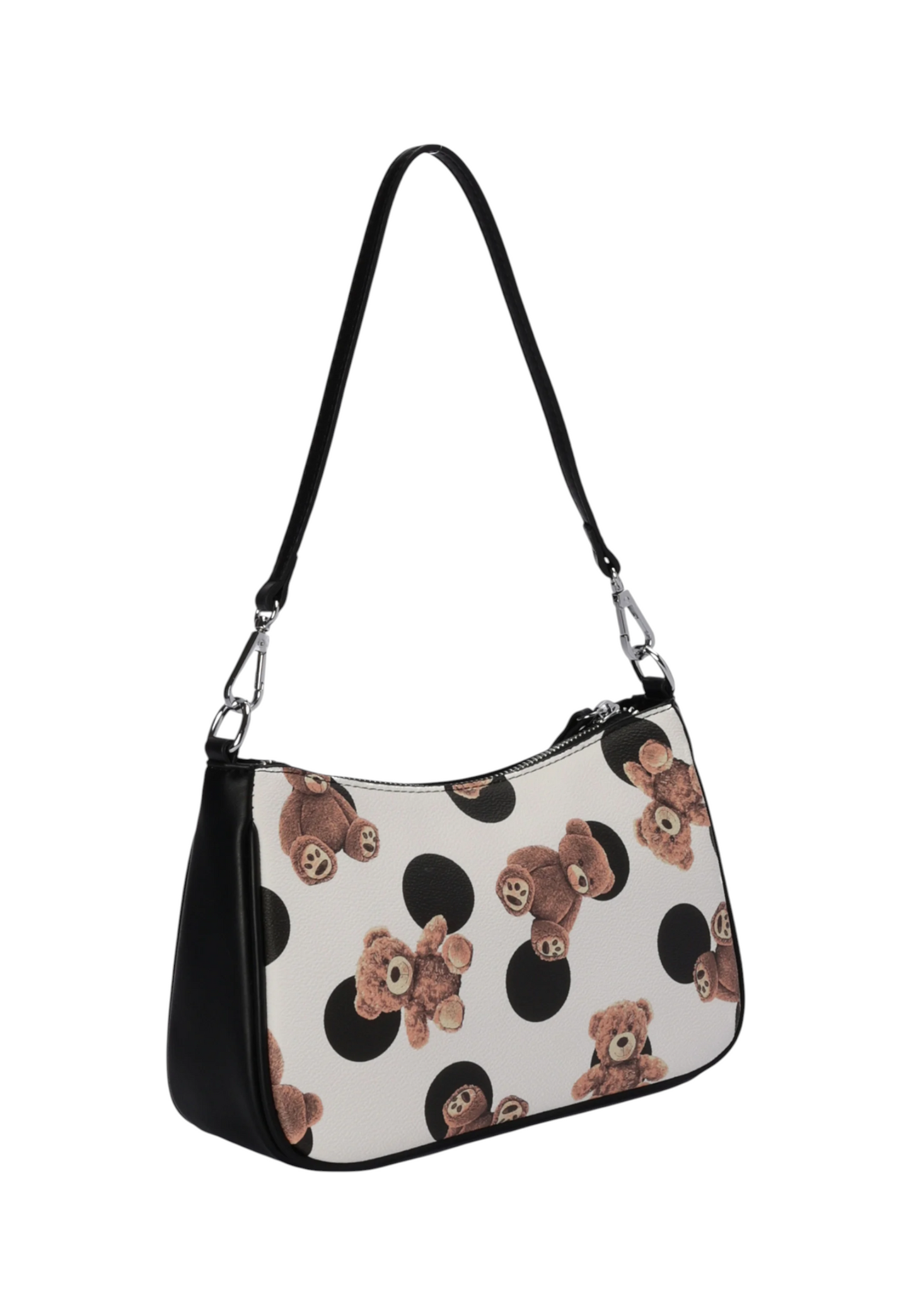 Borsa A Spalla Donna Pashbag Mini Hobo Stampa Orsetti Babies Mini Alissa-Babies