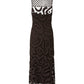 Vestito Lungo Donna Pinko Crochet Geometric Bufera 106361A354