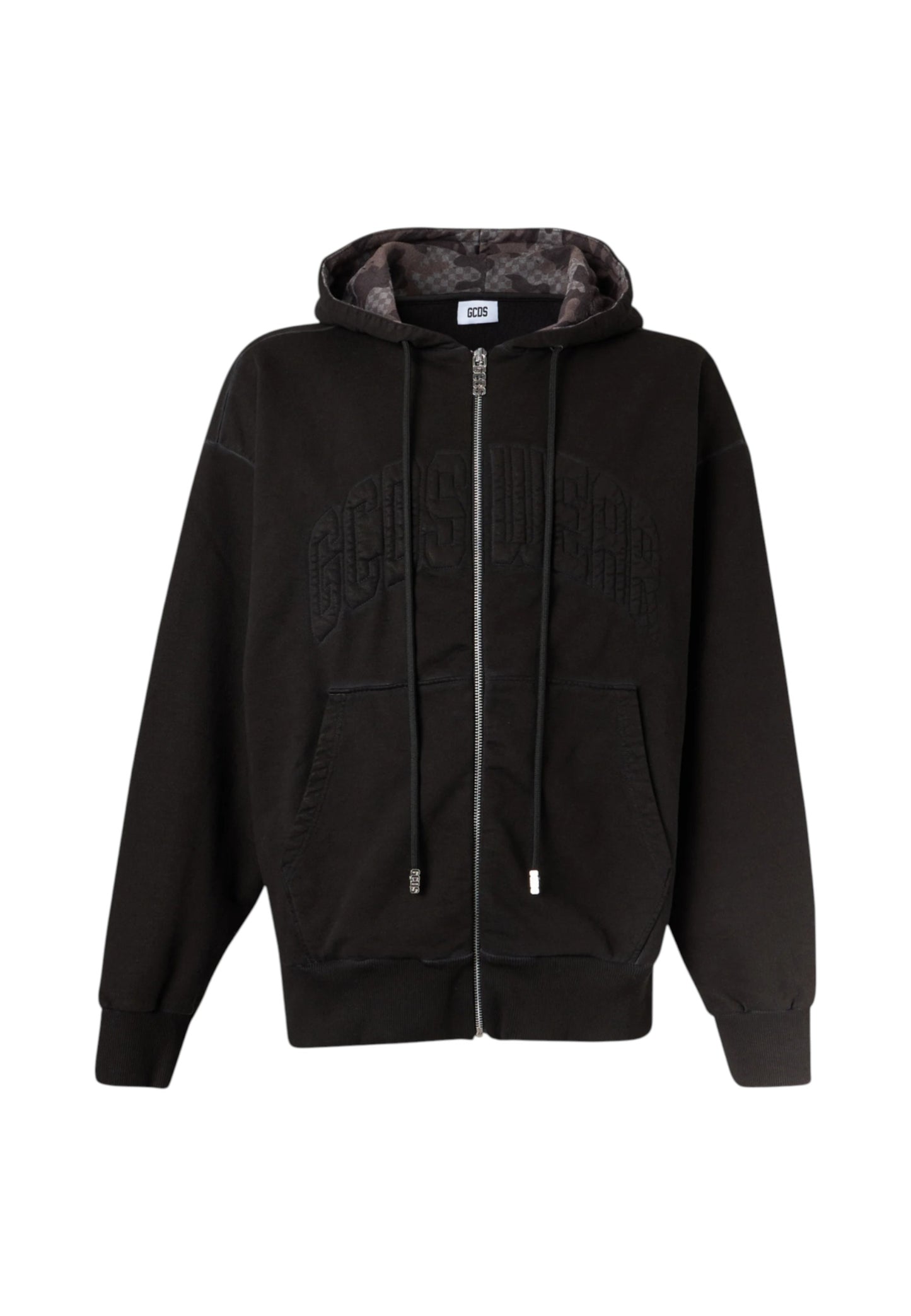 Felpa Con Cappuccio Uomo Gcds   C1MWQE126F034