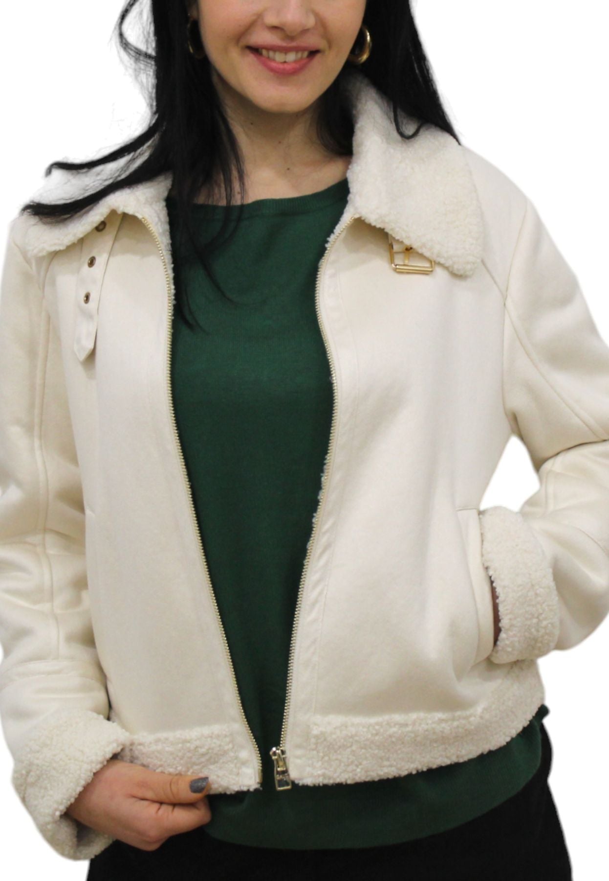 Giacca In Pelle Sintetica Donna Gaudi Ecomontone  321BD39001