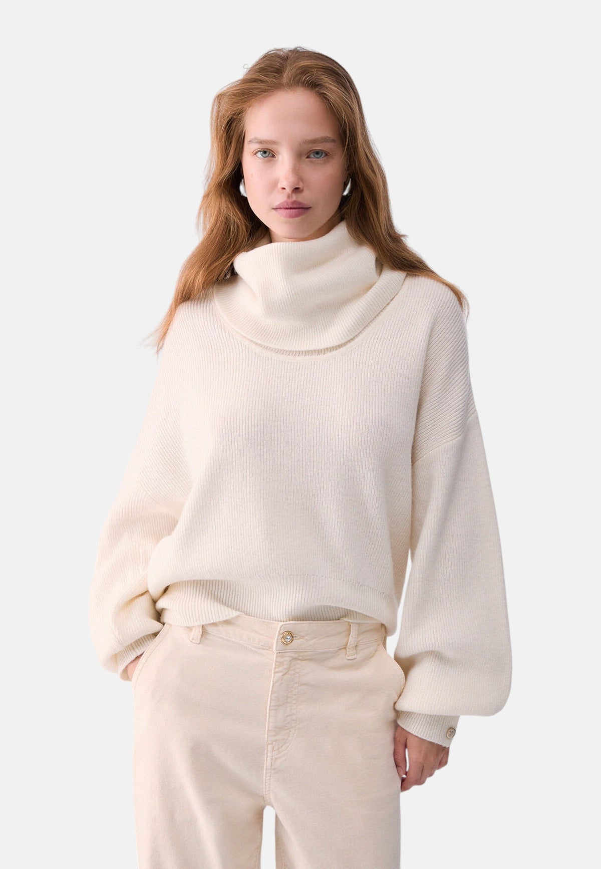 Maglione Collo Alto Donna Liu Jo Oversize  CF6250MS009