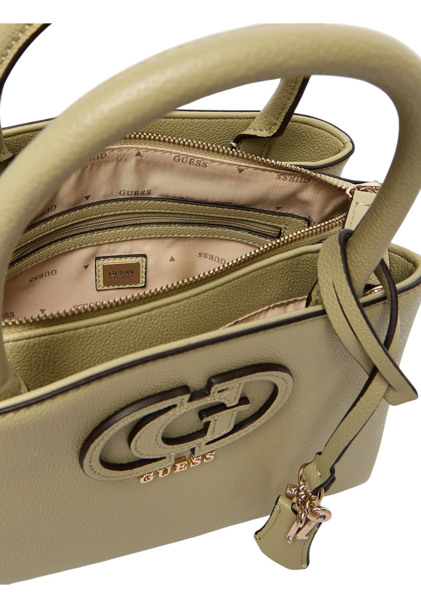 Borsa A Mano Donna Guess 3 Comp Satchel Isola HWBG9905060