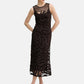 Vestito Lungo Donna Pinko Crochet Geometric Bufera 106361A354