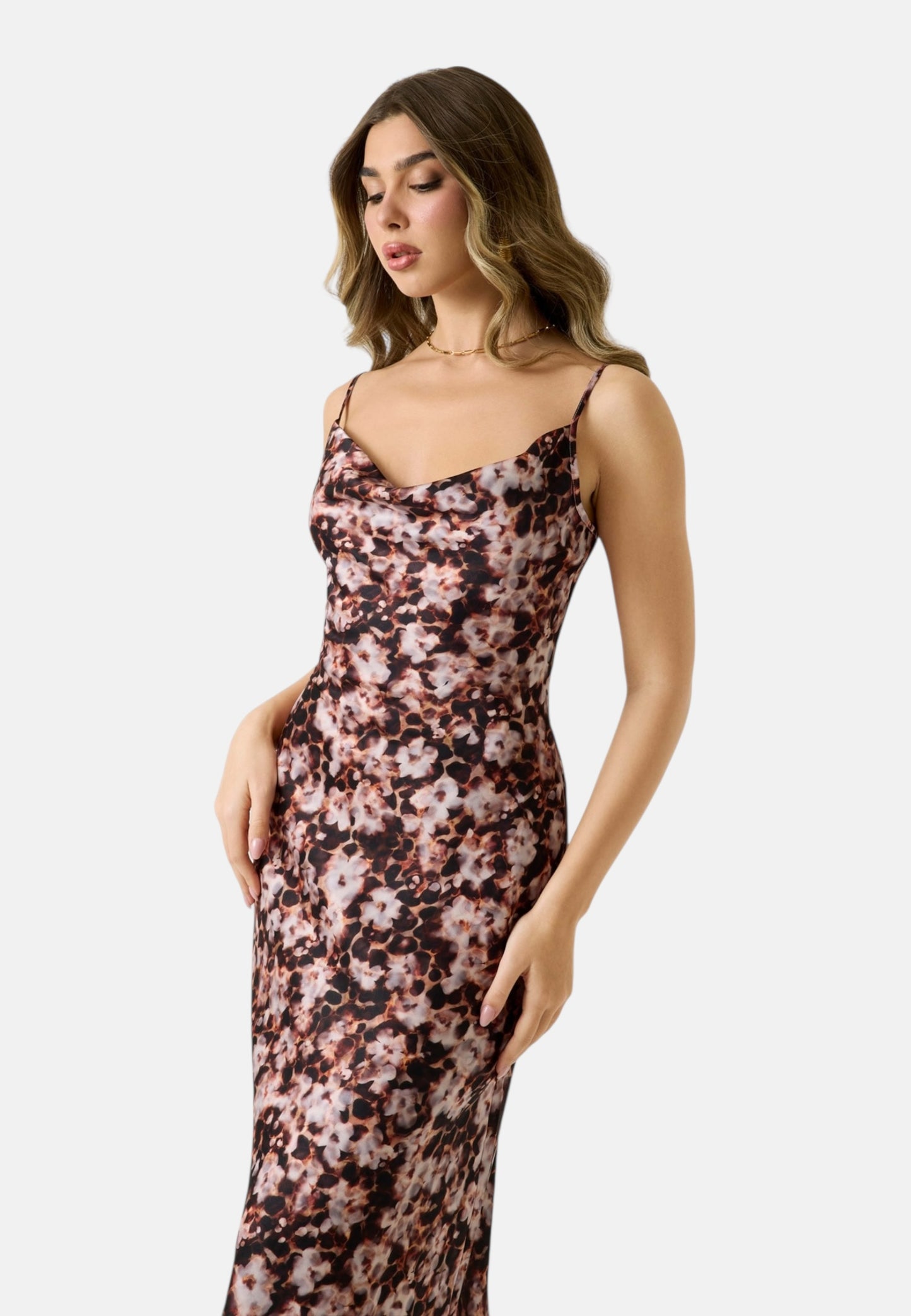 Vestito Lungo Donna Guess  New Akilina W5GK85WH9C2