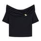 Top  Donna Guess Off Shoulder Brigitte W6GP12K2935