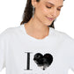 T-Shirt Manica Corta Donna Liu Jo  Heart Liujo MF5345JS923
