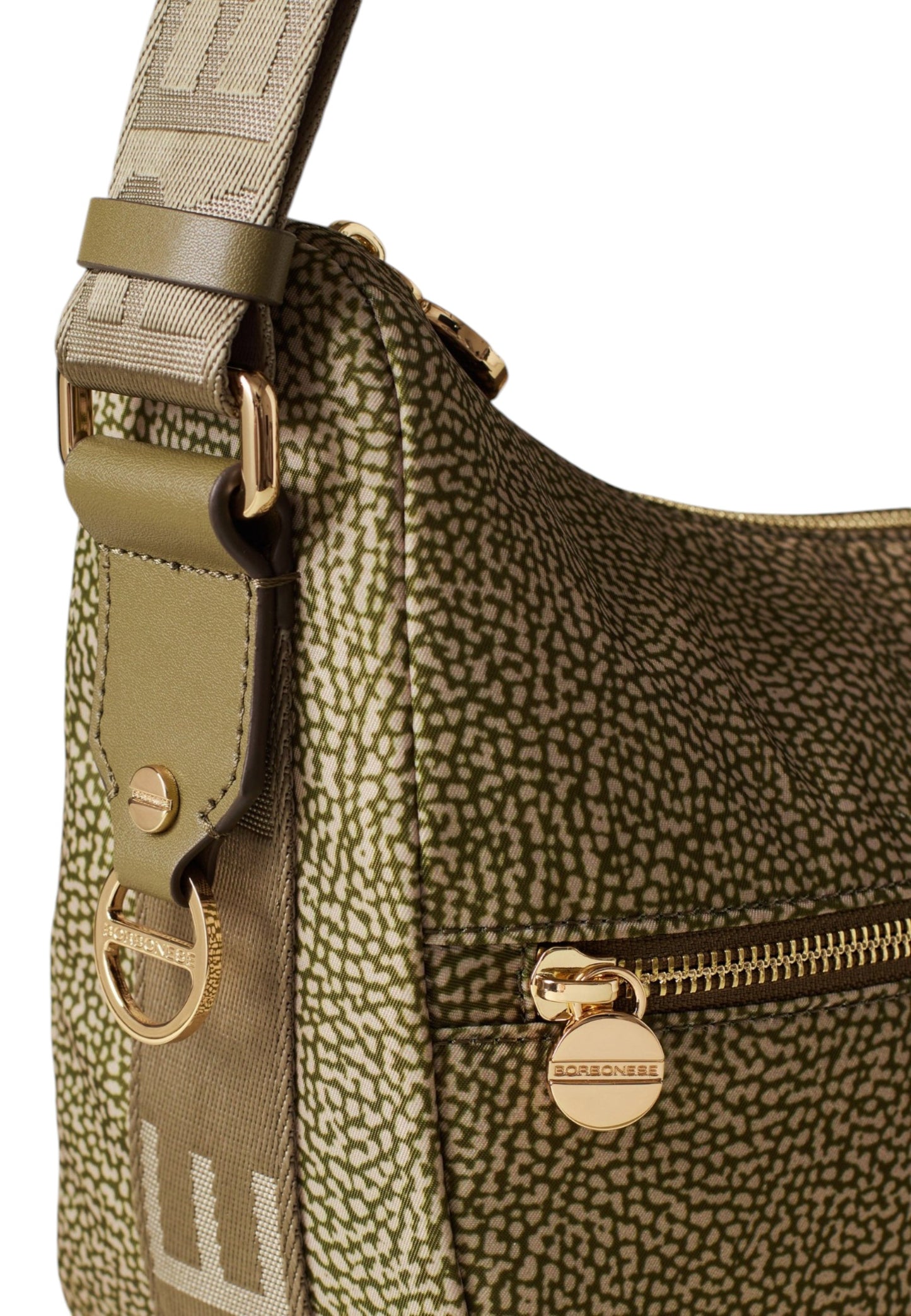 Borsa A Tracolla Donna Borbonese Luna Media Eco Line 934108I15