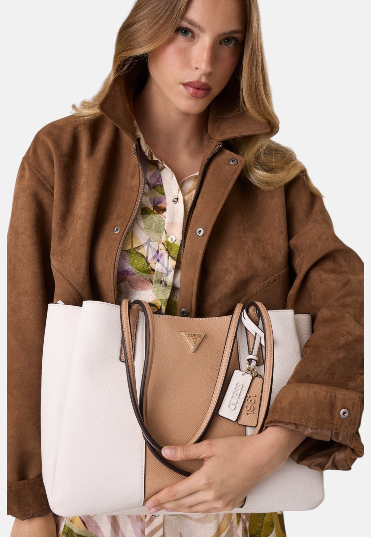 Borsa A Spalla Donna Guess Tech Tote Noelle Ii HWZG9672260