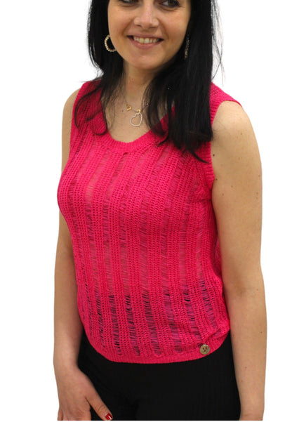 Canotta  Donna White Wise   WW28033