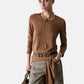 Maglia A Girocollo Donna Liu Jo Basic Fit  WF6015MS49I