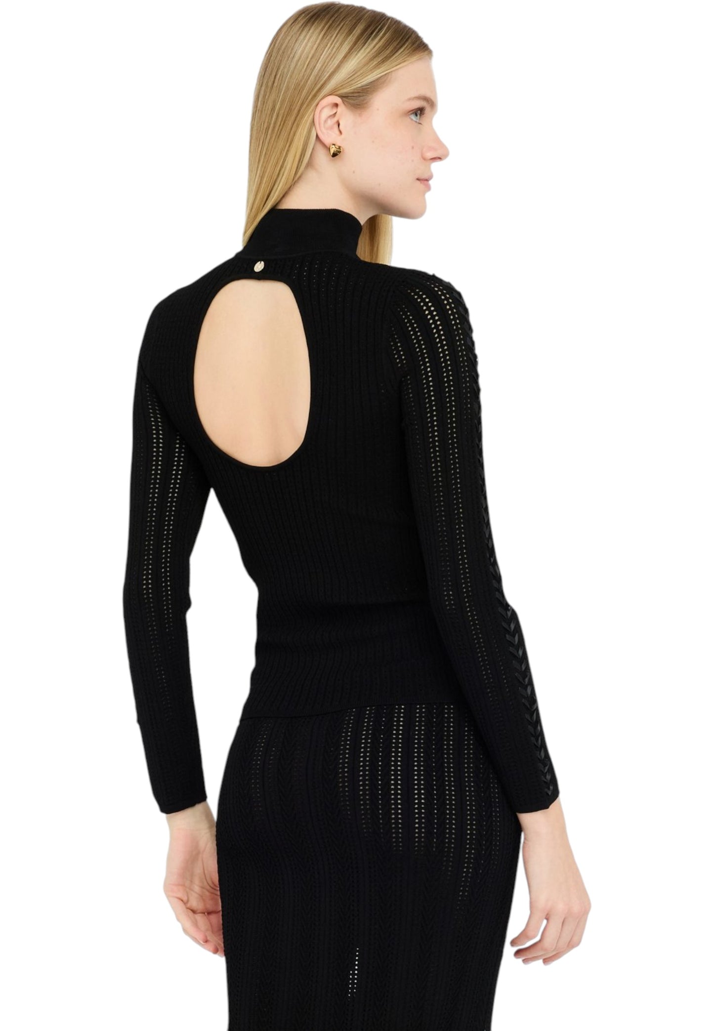 Maglia Collo Alto Donna Liu Jo   CF5087MS46M