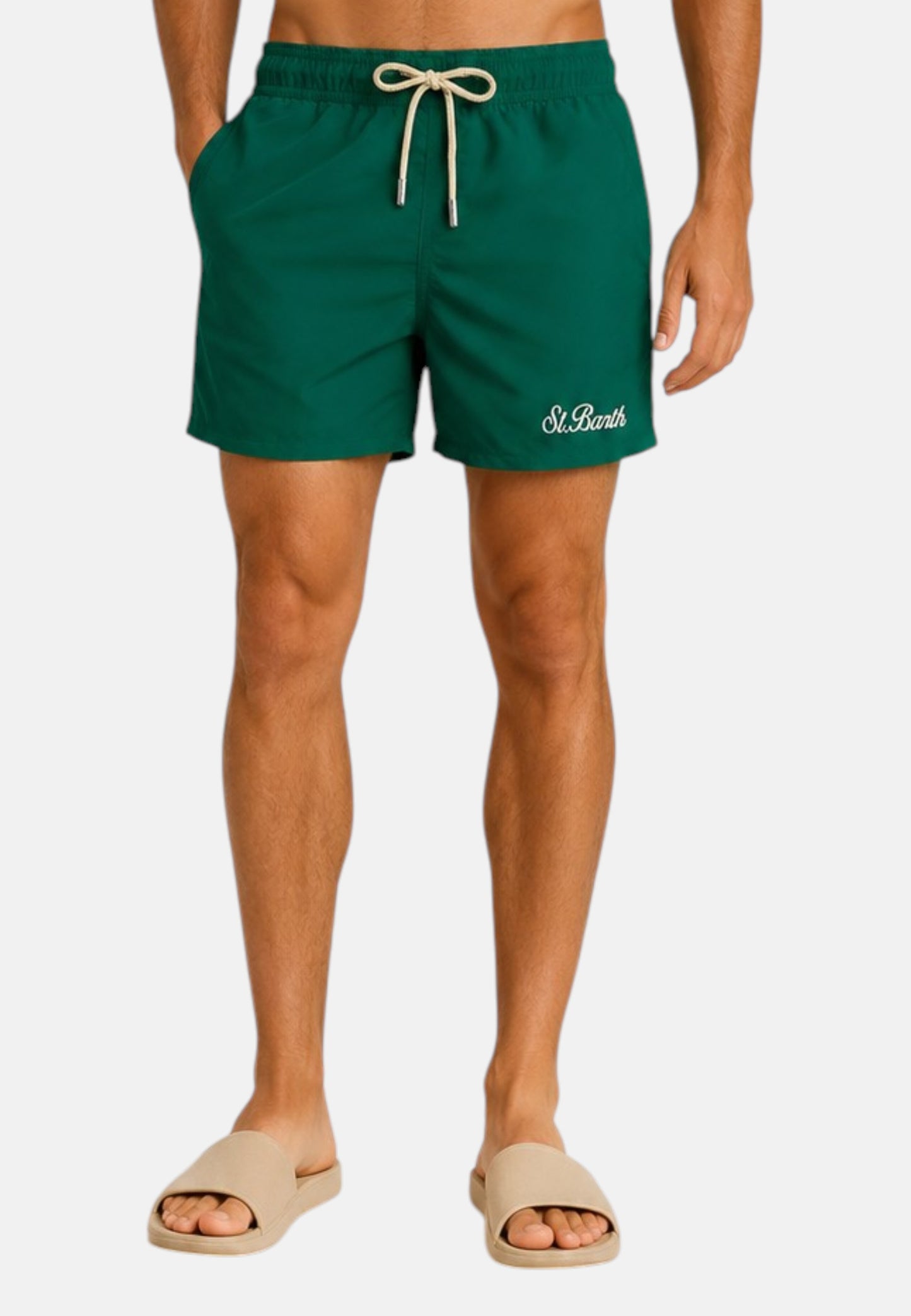 Costume da bagno Short Uomo Mc2 Saint Barth Fantasia Toile Con Tasca Posteriore Con Patta Patmos PATM001