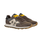 Sneakers Basse Uomo Sun68 Stile Running, Nylon E Suede, Maxi Logo, Bicolor Jaki 2.0 Bicolor Z46122