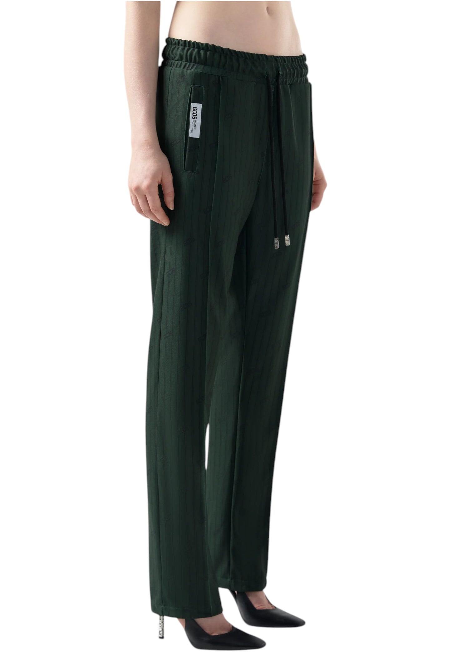 Pantaloni Cargo Donna Gcds  Triacetate Pinstripe B2CW3012TP8