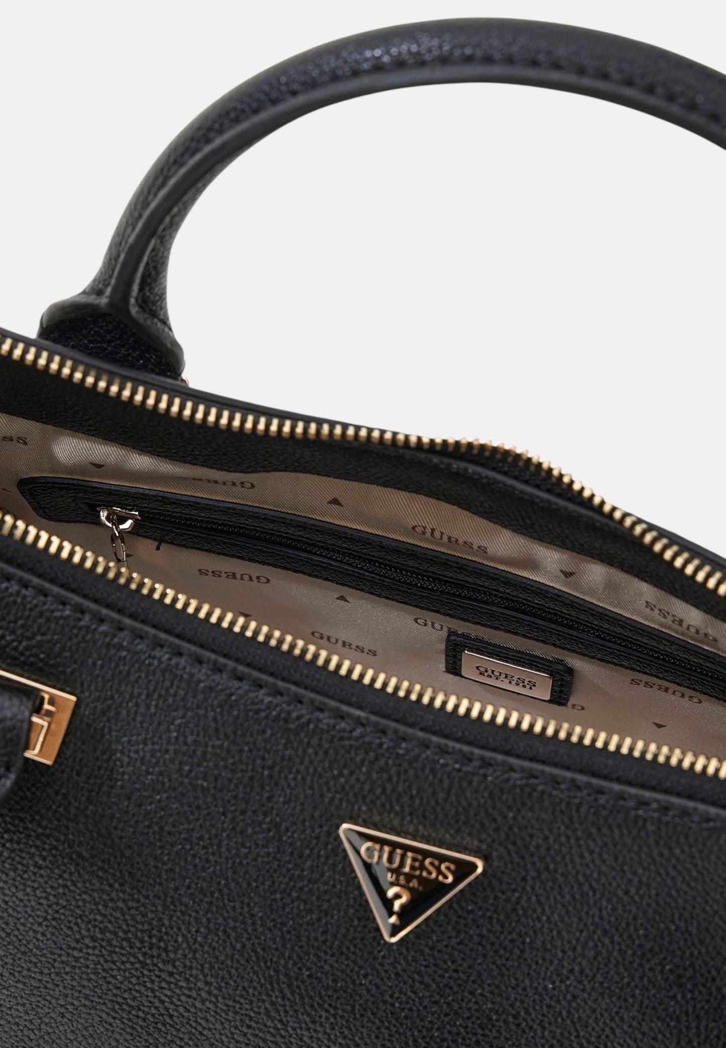 Borsa A Mano Donna Guess Triple Comp Satchel Evie HWBG9664060