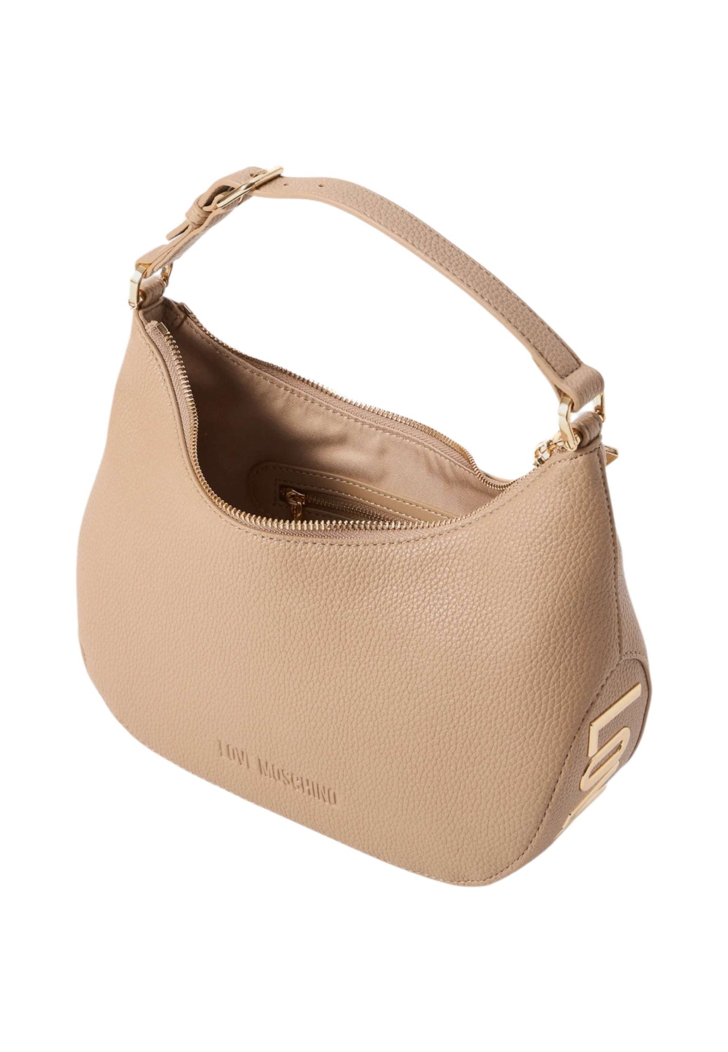 Borsa A Spalla Donna Love Moschino Effetto Pelle Martellata  JC4018PP1NLT0