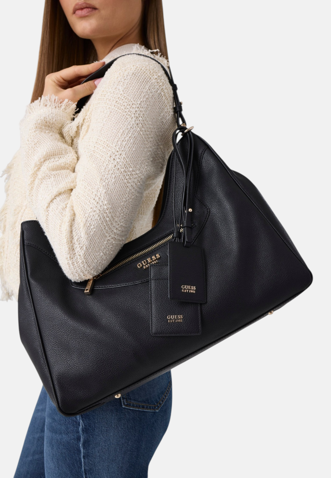 Borsa A Spalla Donna Guess Hobo Antonia HWBG2183010