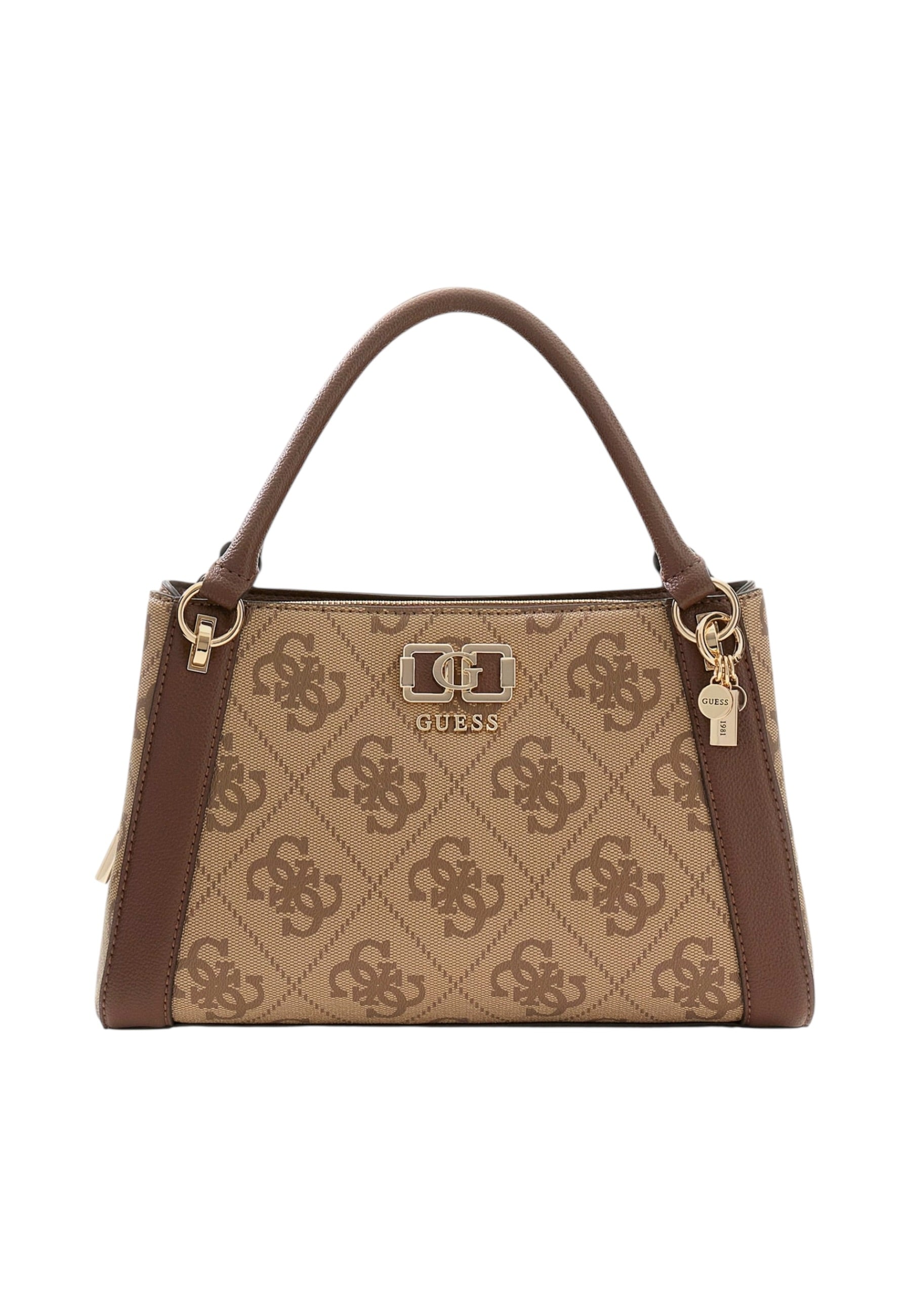 Borsa A Mano Donna Guess Girlfriend Satchel Karnilla Logo HWOS9901060