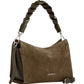 Borsa A Mano Donna Coccinelle In camoscio, Pelle con grana, Bicolore Boheme Suede Bimaterial E1P6P580101