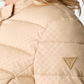 Piumino Corto Donna Guess Logo goffrato New Vona W6YL16W2891