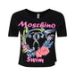 T-Shirt Manica Corta Donna Moschino Pappagallini  A19142127