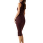 Vestito Midi Donna Guess  Bodycon W5BK23Z3OW2