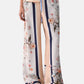 Pantaloni Wide Leg Donna Liu Jo In Twill Stampato  WA6358T2555
