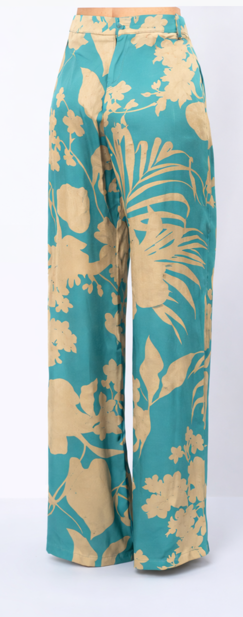 Pantaloni Wide Leg Donna Kaos Stampati  QP1TZ057