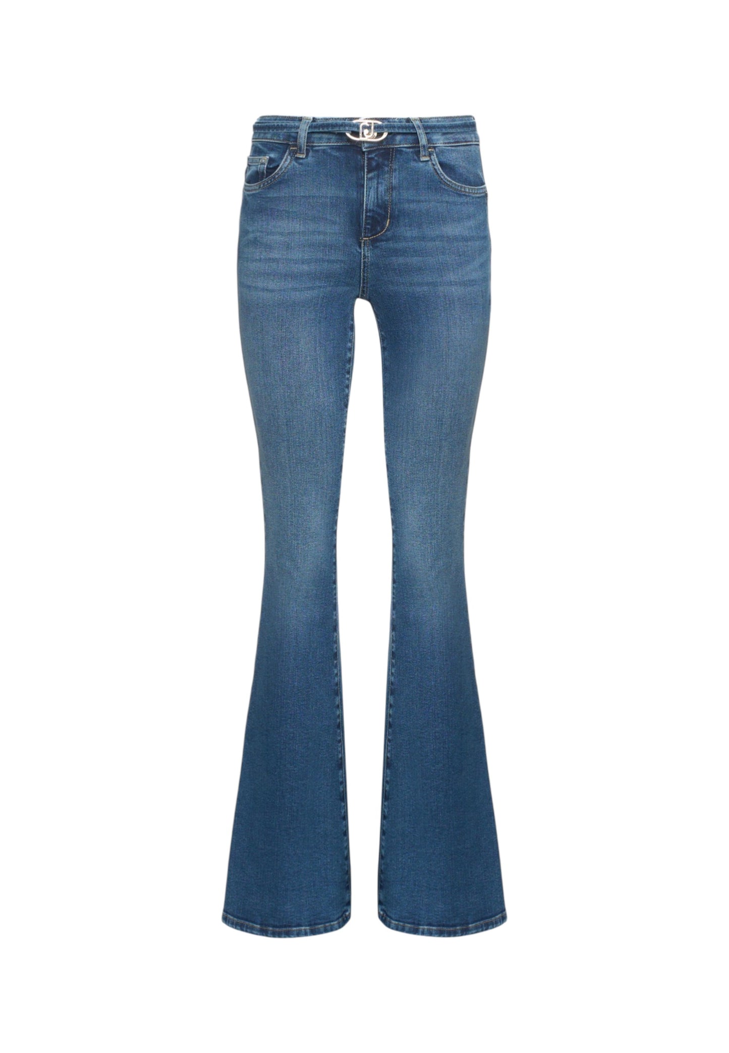 Jeans Flare Fit Donna Liu Jo Bootcut Vita Alta Good Super Beat UA6159D0264