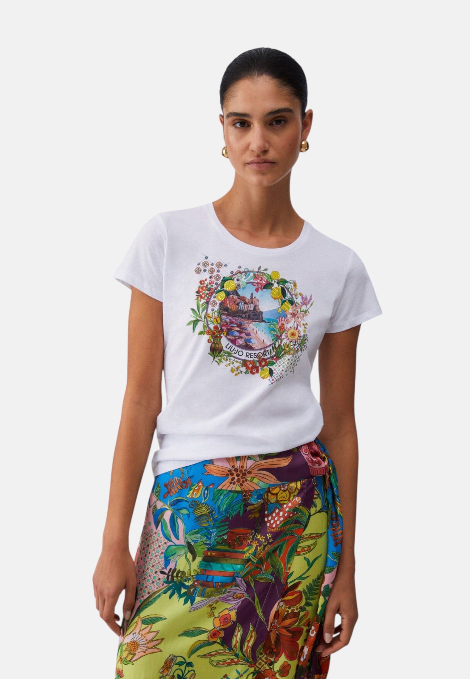 T-Shirt Manica Corta Donna Liu Jo Resort LiuJo  WA6476JS923