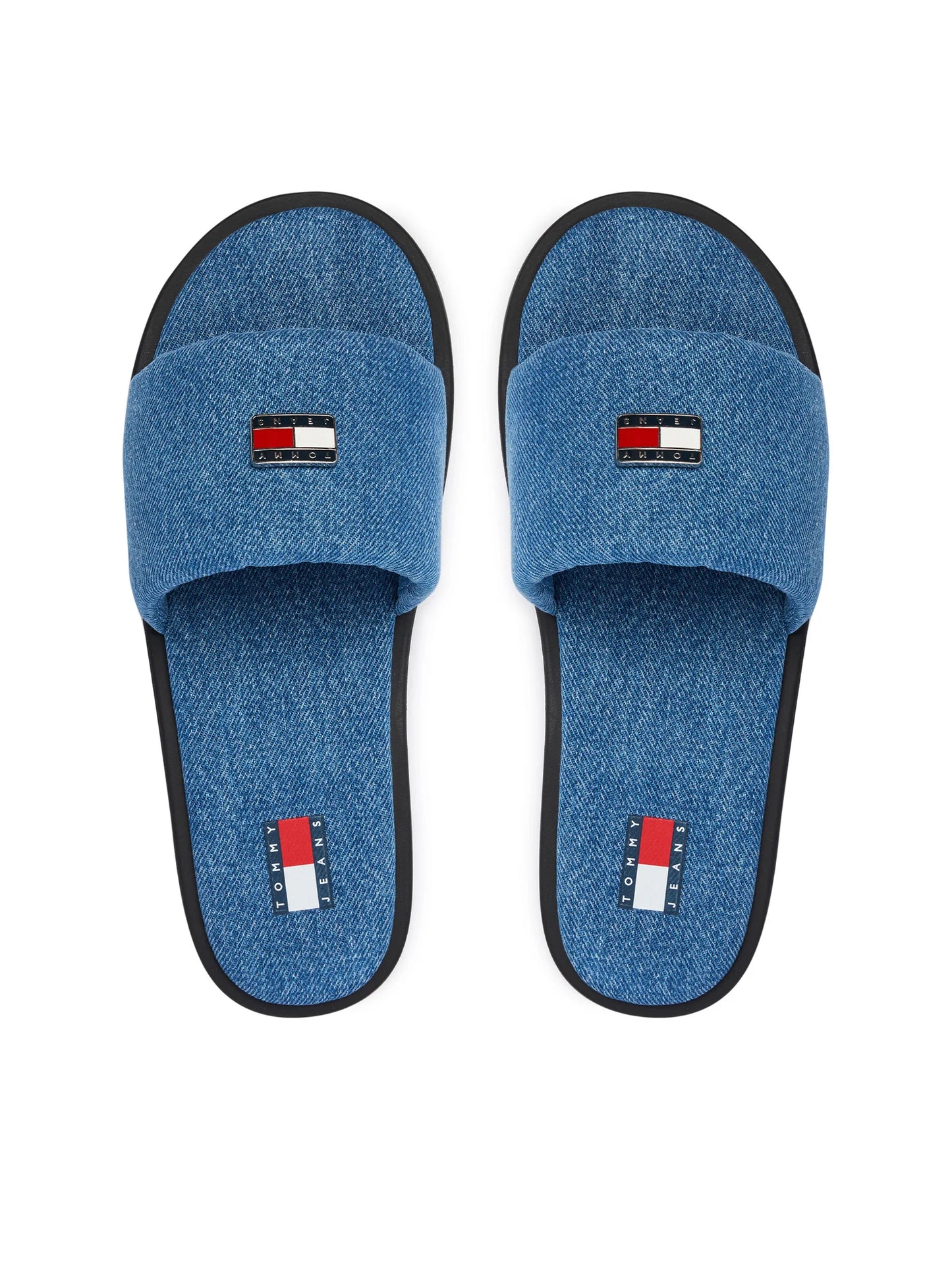 Sandali Bassi Donna Tommy Hilfiger  Tjw Padded Denim Cas EN0EN03020