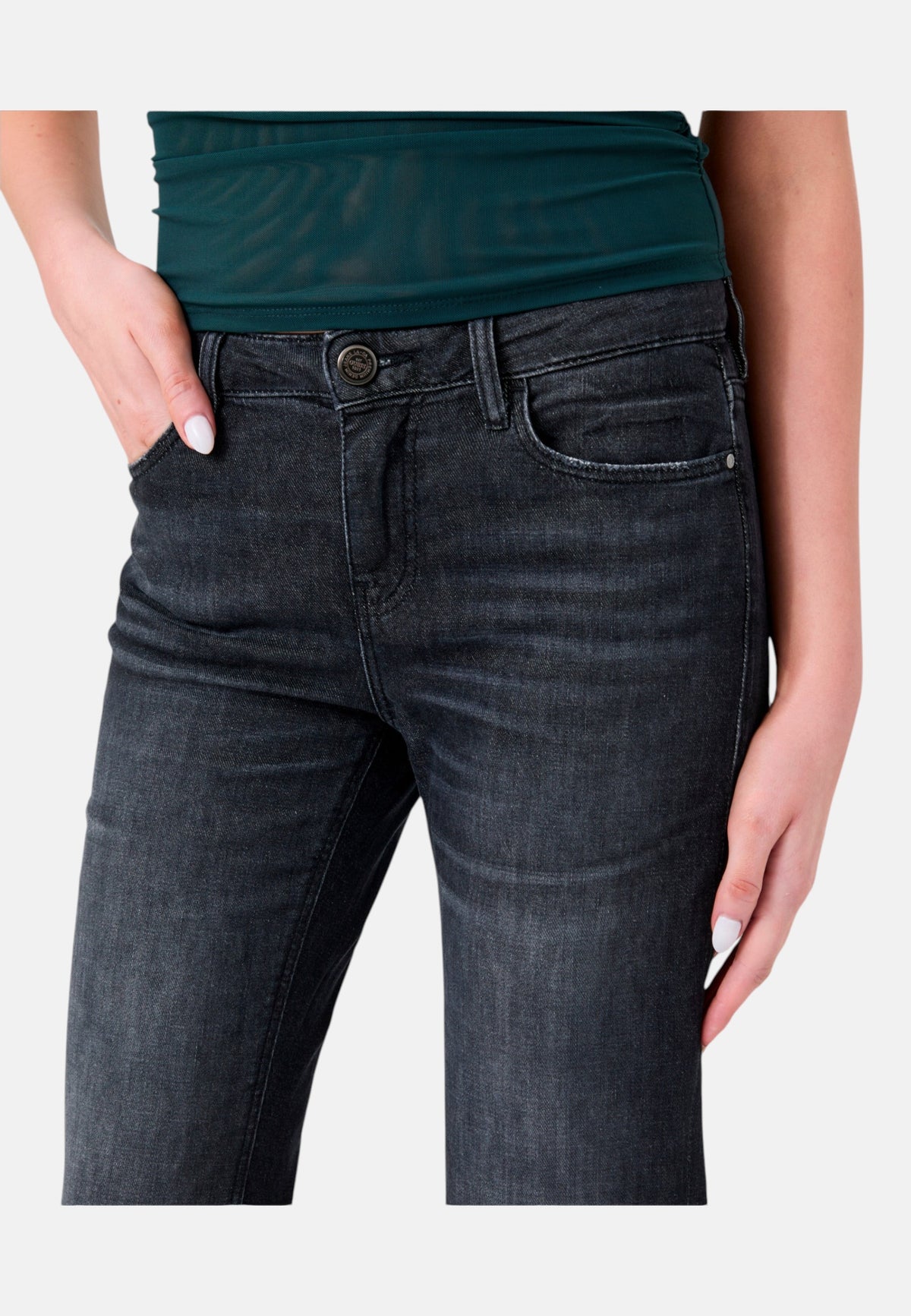 Jeans Bootcut Donna Guess Vita Bassa Beverly W6BAJ7D2088