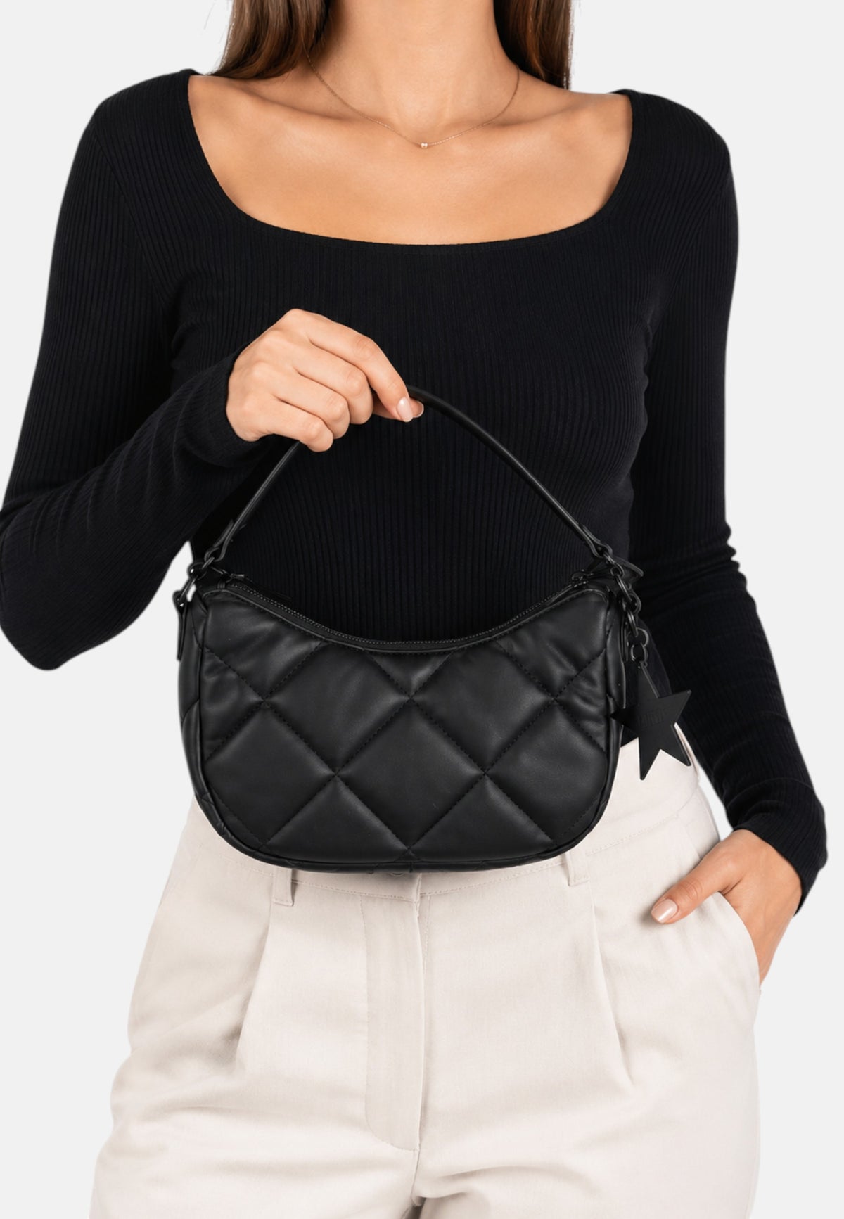 Borsa A Spalla Donna L'Atelier du Sac Shoulder Bag Rebel / Biggy Petite Alisia