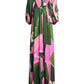 Vestito Lungo Donna Iconique Caftano Puffy Sleeves Helena IC26-101