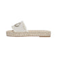 Ciabatte  Donna Liu Jo Canvas/Metallic Paros 01 SA6099TX536